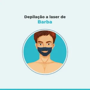 Depilação a laser de Barba